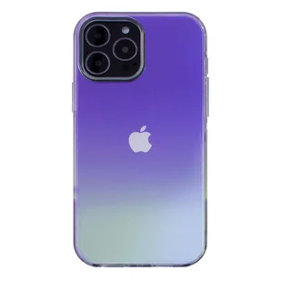 Aurora Case etui do Samsung Galaxy A52s 5G / A52 5G / A52 4G żelowy neonowy pokrowiec fioletowy - Etui i futerały do telefonów - miniaturka - grafika 2