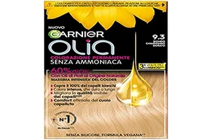 Garnier Olia Farba do Włosów, 9.3 Złoty Jasny Blond, 232 g - Farby do włosów i szampony koloryzujące - miniaturka - grafika 1