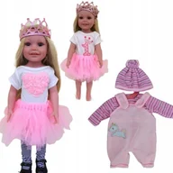 Lalki dla dziewczynek - zestaw sukienek dla lalek ubranka baletnica bobas - miniaturka - grafika 1