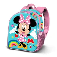 Plecaki - Disney Minnie Mouse Greet-Elite plecak 3D, turkusowy, 25 x 30 cm, pojemność 7 l, Turkusowa Myszka Minnie, Jeden rozmiar, Plecak Elite 3D - miniaturka - grafika 1