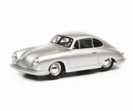 Samochody i pojazdy dla dzieci - Schuco Porsche 356 Gmund Coupe Silver 1:43 450879800 - miniaturka - grafika 1