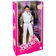Lalki dla dziewczynek - Barbie Lalka filmowa Ken biało-złoty dres disco Mattel - miniaturka - grafika 1