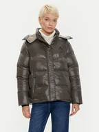 Odzież trekkingowa damska - Whistler Kurtka puchowa Lakewood W Puffer W244106 Zielony Regular Fit - miniaturka - grafika 1
