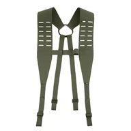 Odzież taktyczna i umundurowanie - M-Tac - Szelki do pasa taktycznego Laser Cut - Ranger Green - 10255023 - miniaturka - grafika 1