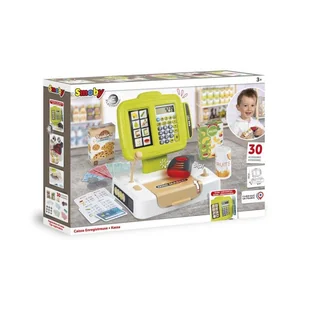 Smoby Kasa elektroniczna ze skanerem mała 350113 - Zabawy w naśladowanie dorosłych - miniaturka - grafika 8