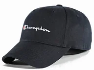 Czapki damskie - Czapka Z Daszkiem Champion 805973-Kk001 Bejsbolówka Czarna Bawełniana - miniaturka - grafika 1