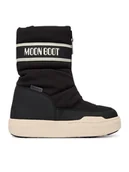 Buty dla dziewczynek - Moon Boot Śniegowce Jr Park Zip High Wp 80D3440080 D Czarny - miniaturka - grafika 1