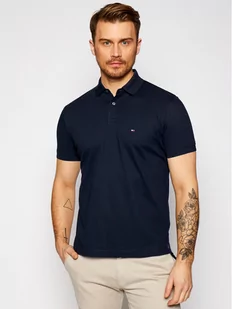 Tommy Hilfiger Polo 1985 MW0MW17770 Granatowy Regular Fit - Koszulki męskie - miniaturka - grafika 1