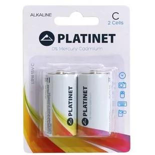 PLATINET BATTERY ALKALINE PRO LR14 BLISTER*2 [43732] - Baterie i akcesoria - miniaturka - grafika 1