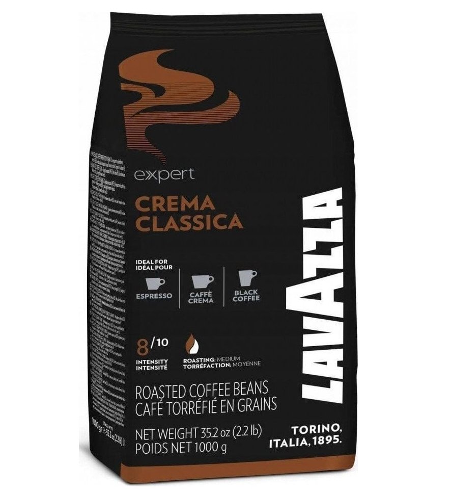 Kawa ziarnista expert Crema Classica 1kg Lavazza