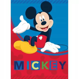 Koce i narzuty dla dzieci - Koc Kocyk Dziecięcy Myszka Mickey Disney 100X140 - grafika 1