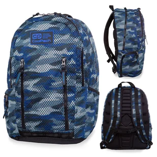 Patio Plecak Coolpack Impact II (B31067) Camo Mesh Grey 98250CP - Plecaki szkolne i tornistry - miniaturka - grafika 1