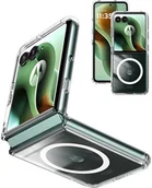 Etui i futerały do telefonów - Etui Moto Razr 60 Ultra Supero MagSafe, przezroczyste - miniaturka - grafika 1