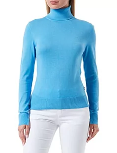 BOSS Damski sweter z dzianiny w kolorze niebieskim (Open Blue), S (DE) - Swetry damskie - miniaturka - grafika 1