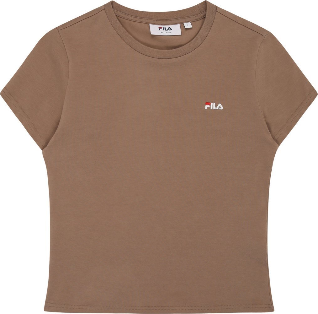 Fila Koszulka damska Fila Trivero beżowa FAW1205 70008 M