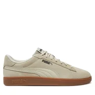 Sneakersy męskie - Sneakersy Puma Smash 3.0 390984 17 Beżowy - miniaturka - grafika 1