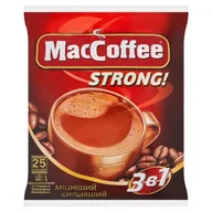 Kuchnie świata - MacCoffee Strong! Napój kawowy rozpuszczalny 3 w 1 400 g (25 x 16 g) - miniaturka - grafika 1