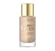 Bazy pod makijaż - Eveline Cosmetics Celebrity Skin 4in1 Multitasking Glow Booster wielofunkcyjna baza do twarzy 02N Universal Tan 30 ml - miniaturka - grafika 1