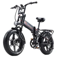 Rowery elektryczne - RANDRIDE YX20M-2 Electric Bike 1000W*2 Motor 48V 20Ah Battery 20*4 0-inch Fat Tires 45km/h Max Speed 60km Range Hydraulic - miniaturka - grafika 1
