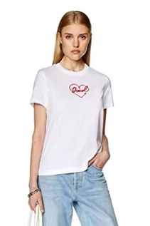 Koszulki i topy damskie - Diesel Koszulka damska, 100 cm, M - grafika 1