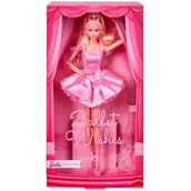 Lalki dla dziewczynek - Lalka Barbie Signature Ballet Wishes JBJ09 - miniaturka - grafika 1