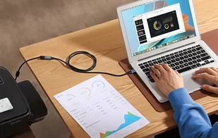UGREEN Przedłużacz USB 3.O, męski USB do żeński USB, 1m - Kable komputerowe i do monitorów - miniaturka - grafika 1