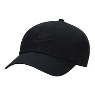 Czapki damskie - Czapka z daszkiem Nike Club FB5368 (kolor Czarny, rozmiar M/L) - miniaturka - grafika 1
