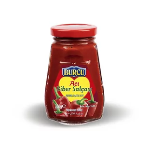 Pasta paprykowa ostra Burcu 320g - Pasztet i przetwory mięsne - miniaturka - grafika 1