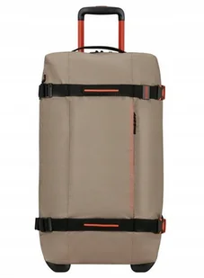 Torba podróżna American Tourister Urban Track M coated beige orange - Torby podróżne - miniaturka - grafika 1