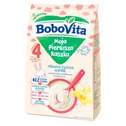 Kaszki dla dzieci - Nutricia BOBOVITA BoboVita Moja Pierwsza Kaszka mleczno-ryżowa wanilia, 230g - miniaturka - grafika 1