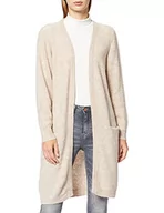 Swetry damskie - OBJECT COLLECTORS ITEM Damski sweter Objnete nowy kardigan Noos, Srebrny szary/szczegół: melanż, XL - miniaturka - grafika 1