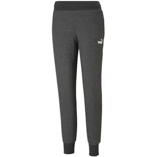 Spodnie damskie Puma ESS Sweatpants FL c.szare 586839 07-L - Spodnie damskie - miniaturka - grafika 1