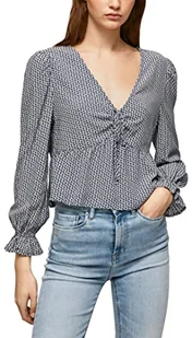 Pepe Jeans Damska bluzka Aretha, wielokolorowa, M, multi, M - Bluzki damskie - miniaturka - grafika 1