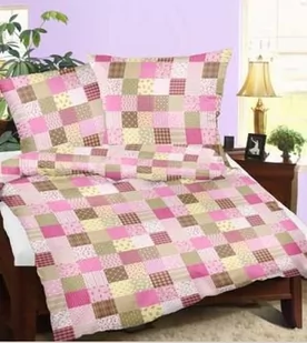 Pościel z kory 140x200 96/4 Paczłork Różowy na guziki 100% bawełna gruba - Pościel Pościel z kory 140x200 96/4 Paczłork Różowy na guziki 100% bawełna gruba - Pościel - miniaturka - grafika 1