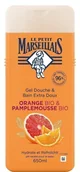 Kosmetyki do kąpieli - LE PETIT MARSEILLAIS Żel pod prysznic i do kąpieli Grapefruit i Pomarańcza - miniaturka - grafika 1