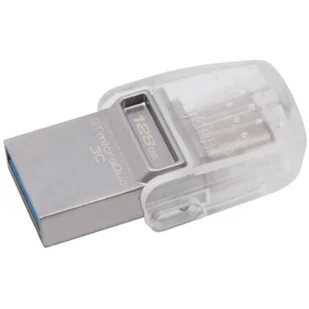 Kingston Data Traveler MicroDuo 3C 128GB (DTDUO3C/128GB) - Pendrive - miniaturka - grafika 1