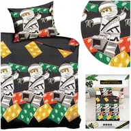 Pościel - Pościel 140x200 komplet 2 części bawełna satynowa DALWIN poszewka 70x80 - miniaturka - grafika 1