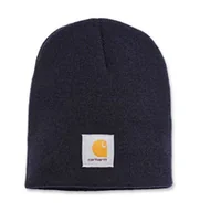 Czapki damskie - Czapka Carhartt Acrylic Knit Hat navy - miniaturka - grafika 1