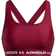 Biustonosze - Biustonosz sportowy damski Crossback Mid Bra Under Armour - miniaturka - grafika 1