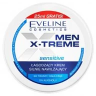 Kosmetyki do pielęgnacji twarzy męskie - Eveline X-Treme Men Sensitive łagodzący krem silnie nawilżający do twarzy 100ml - miniaturka - grafika 1