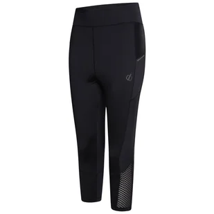 Legginsy damskie 3/4 Dare 2b Shine Bright 3/4 Rozmiar: XS / Kolor: czarny - Spodnie sportowe damskie - miniaturka - grafika 1
