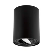 Lampy sufitowe - OPRAWA NATYNKOWA SPOT TUBA CZARNA CONE W1 - miniaturka - grafika 1