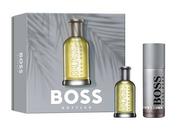 Zestawy perfum męskich - Hugo Boss (Bottled woda toaletowa dla mężczyzn 50ml + Deo Spray 150ml)) - miniaturka - grafika 1