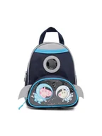 Plecaki szkolne i tornistry - Peppa Pig Plecak ACCCS-AW23-220PP-A Granatowy - miniaturka - grafika 1