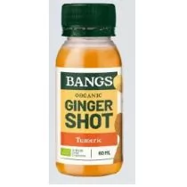 Bangs Shot imbirowy z kurkumą bez dodatku cukru 60 ml - Soki i napoje niegazowane - miniaturka - grafika 1