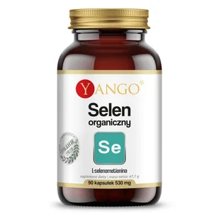 YANGO Yango Selen organiczny 530 mg 90 k tarczyca - Witaminy i minerały - miniaturka - grafika 2