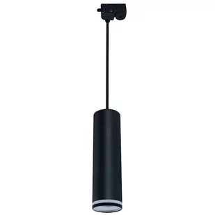 Ideus Wisząca tuba ZULA 03994 nowoczesna lampa do szynoprzewodu czarna - Lampy sufitowe - miniaturka - grafika 1