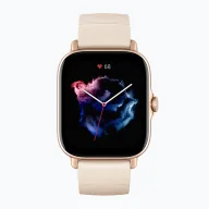 Smartwatch - Amazfit GTS 3 Ivory White Beżowy - miniaturka - grafika 1