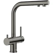 Baterie kuchenne - Bateria stojąca BLANCO Fontas II Ciemna stal satynowa 527736 - miniaturka - grafika 1