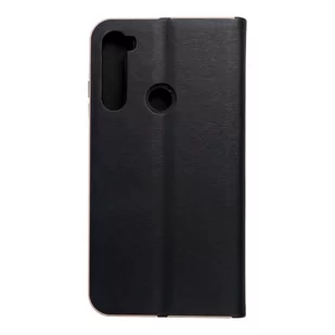 Forcell Kabura LUNA Book Gold do XIAOMI Redmi Note 8 czarny - Etui i futerały do telefonów - miniaturka - grafika 1